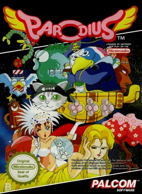 Parodius (Europe) (Beta) box cover front